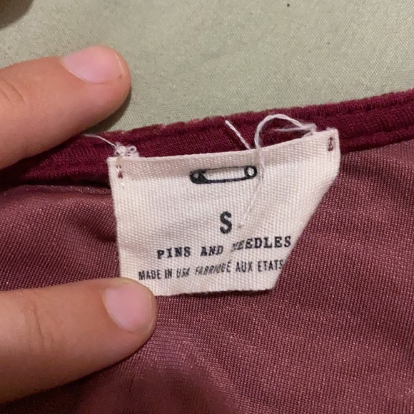 Urban Outfitters Velvet Dress - Picture 4 of 5